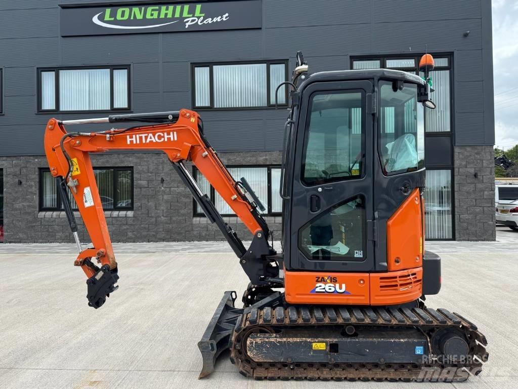 Hitachi ZX 26 U-6CLR Miniekskavaatorid < 7 t
