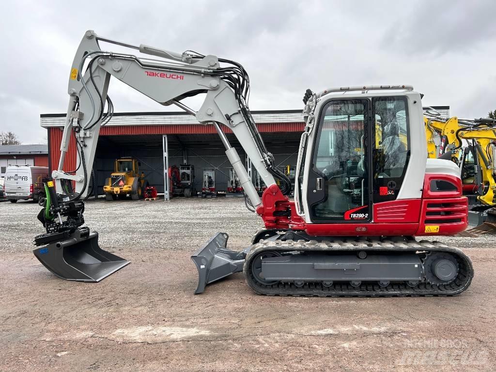 Takeuchi TB290 Väikeekskavaatorid 7t-12t