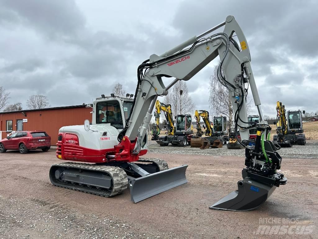 Takeuchi TB290 Väikeekskavaatorid 7t-12t