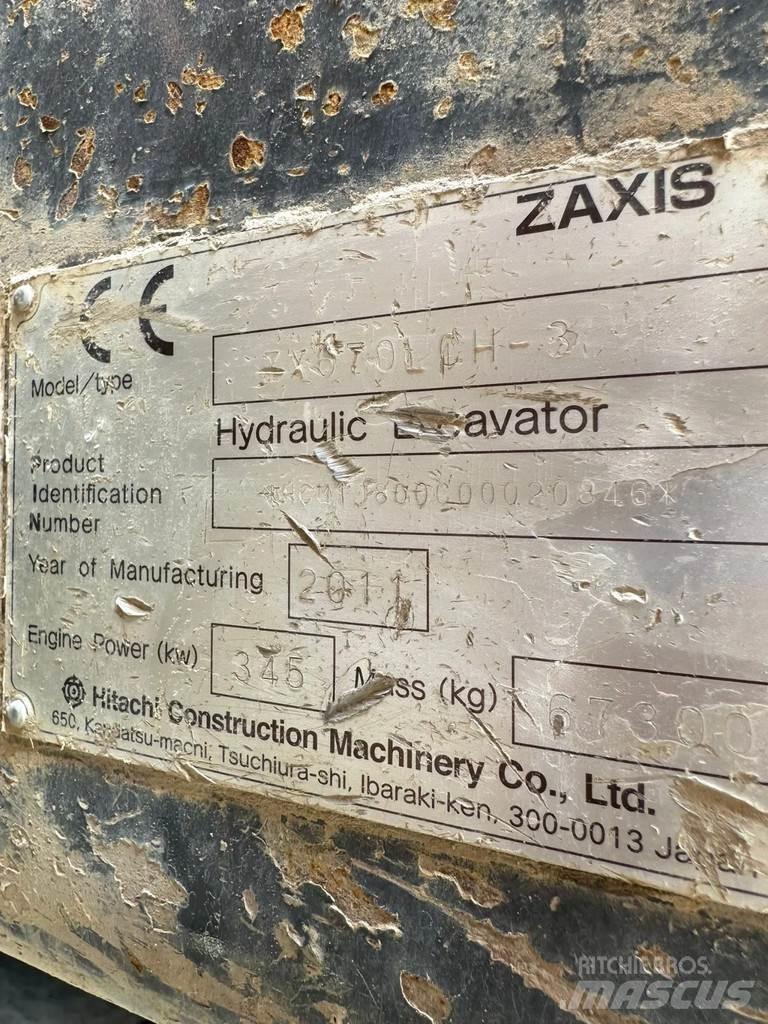 Hitachi ZX670CH-3 Roomikekskavaatorid