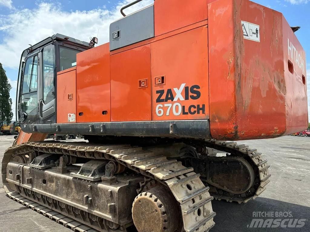 Hitachi ZX670CH-3 Roomikekskavaatorid