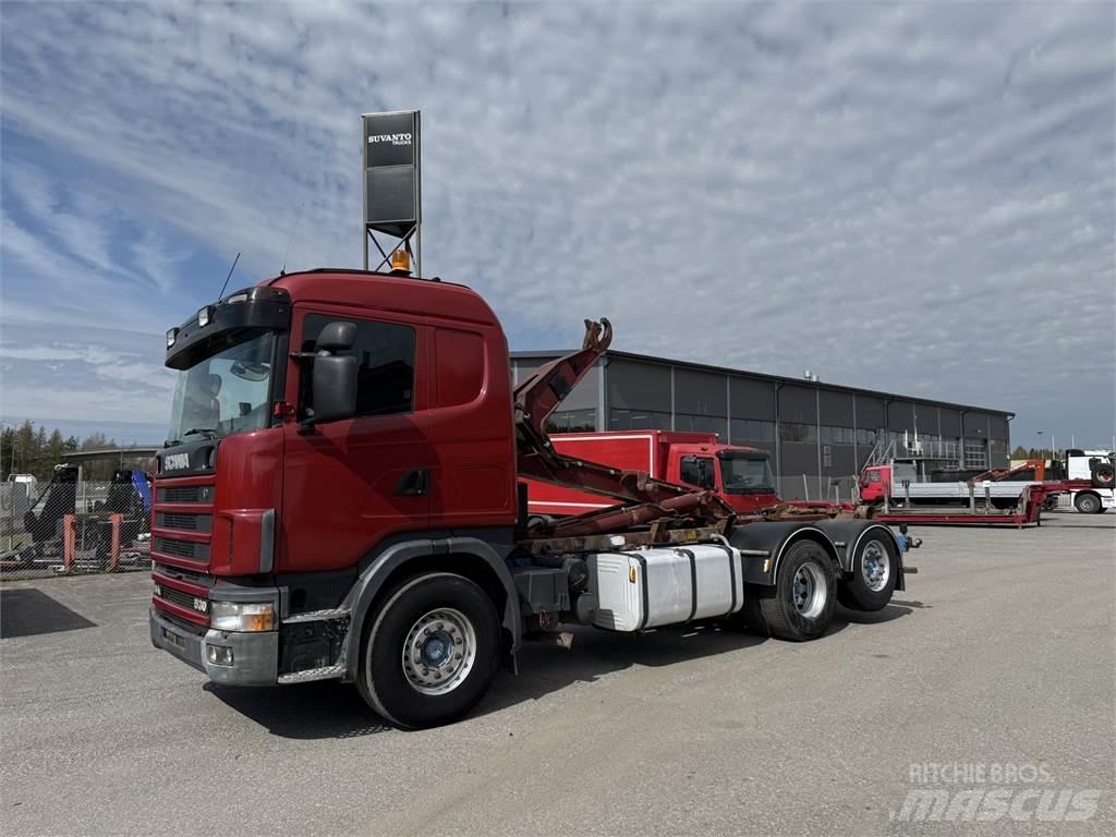 Scania R144 6X2 Konksliftveokid