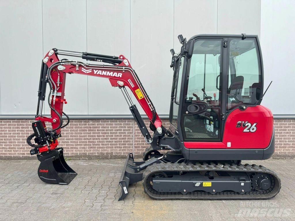 Yanmar SV26 Miniekskavaatorid < 7 t