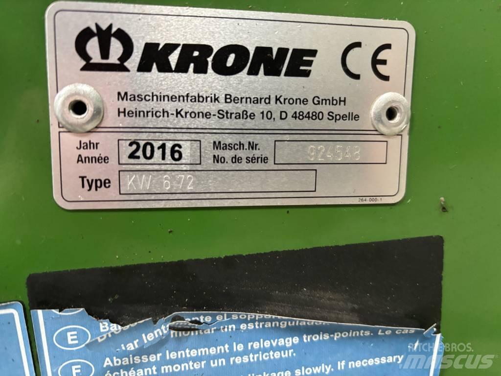 Krone KW 6.72/6 Vaalutid ja kaarutid
