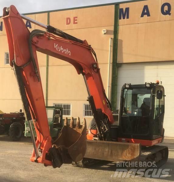 Kubota KX 080-4 Väikeekskavaatorid 7t-12t