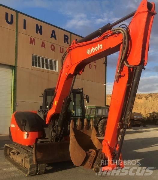 Kubota KX 080-4 Väikeekskavaatorid 7t-12t