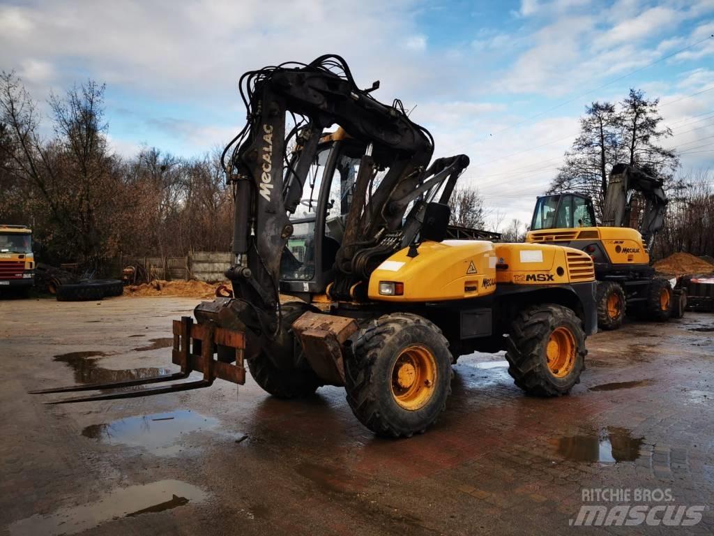 Mecalac 12 M SX Ratasekskavaatorid