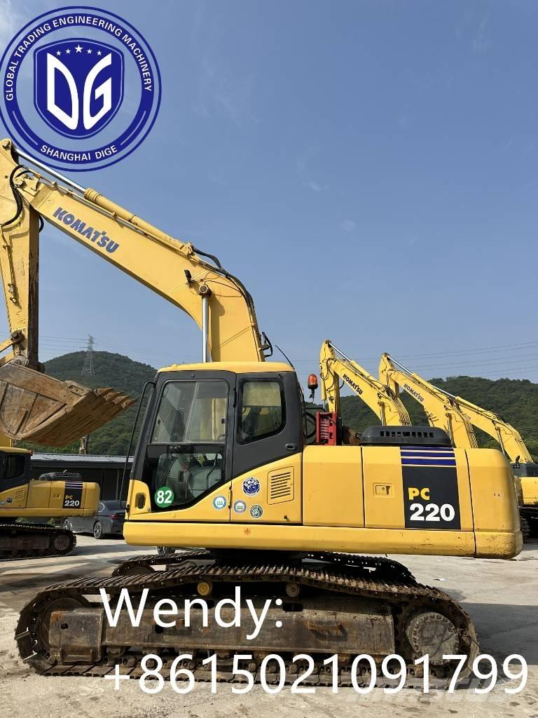 Komatsu PC 220-7 Roomikekskavaatorid