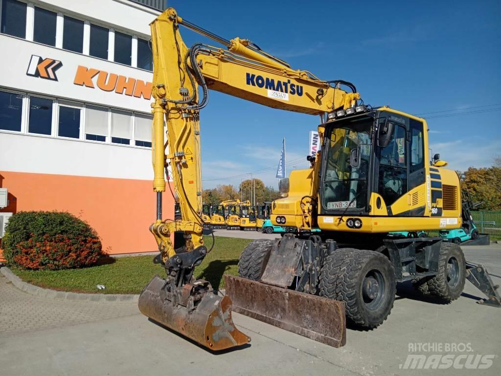 Komatsu PW 160-11 Ratasekskavaatorid