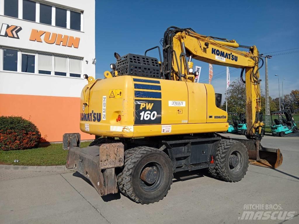 Komatsu PW 160-11 Ratasekskavaatorid