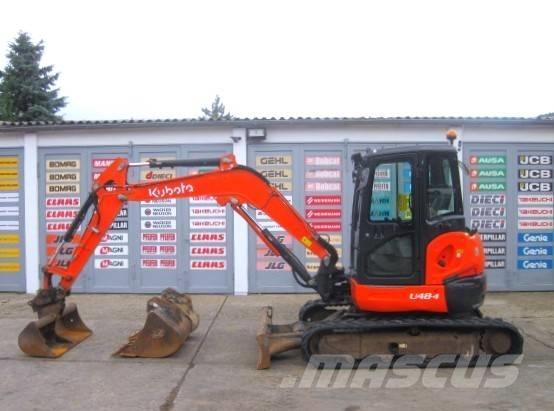Kubota U 48-4 Miniekskavaatorid < 7 t