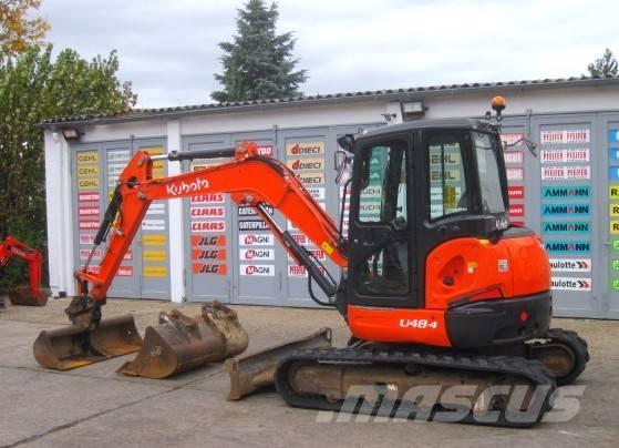 Kubota U 48-4 Miniekskavaatorid < 7 t