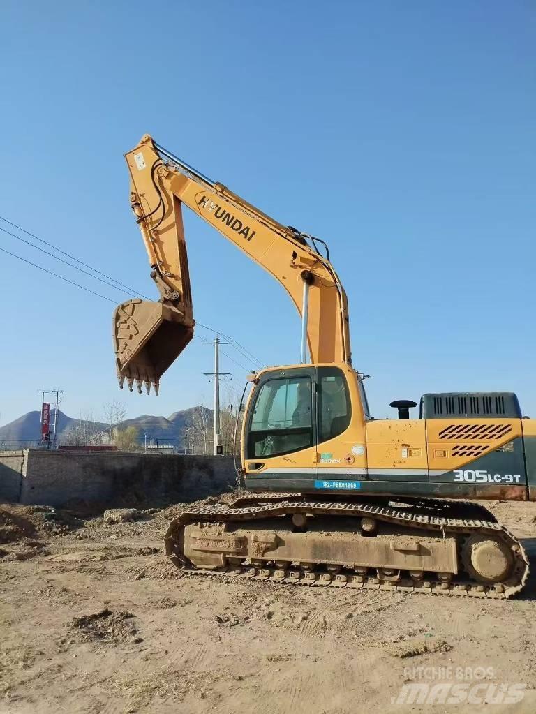 Hyundai R305lc-9t Roomikekskavaatorid