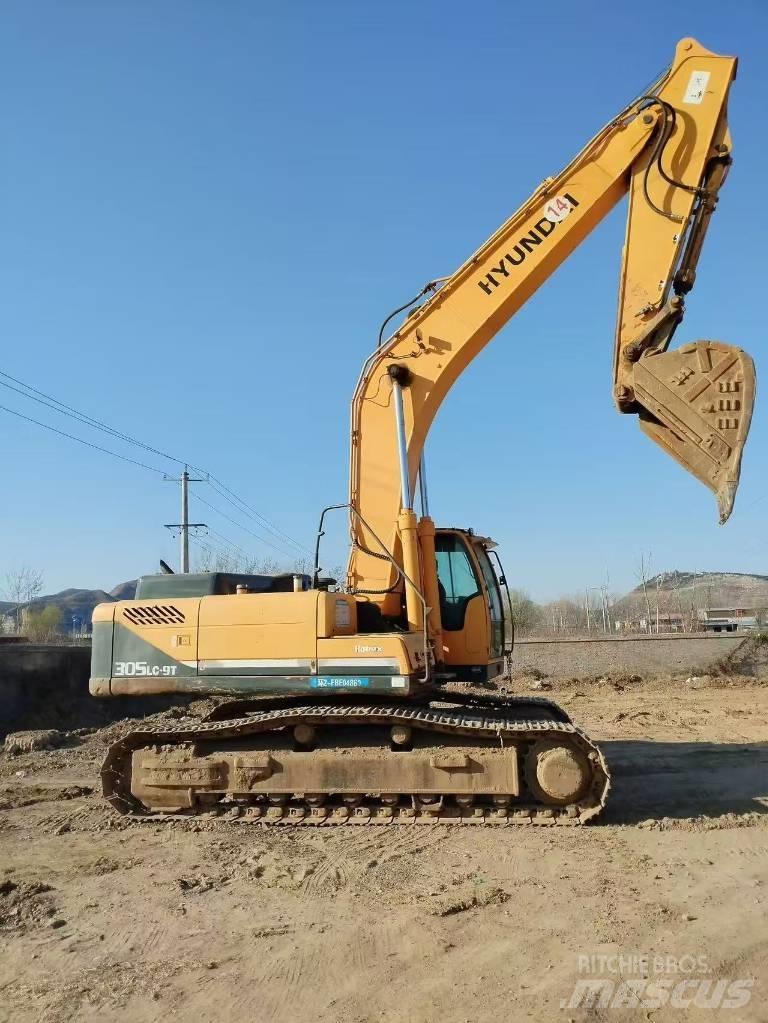 Hyundai R305lc-9t Roomikekskavaatorid