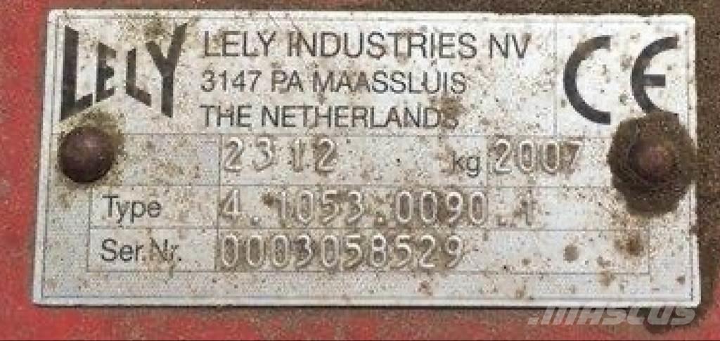 Lely LOTUS 1020 Vaalutid ja kaarutid