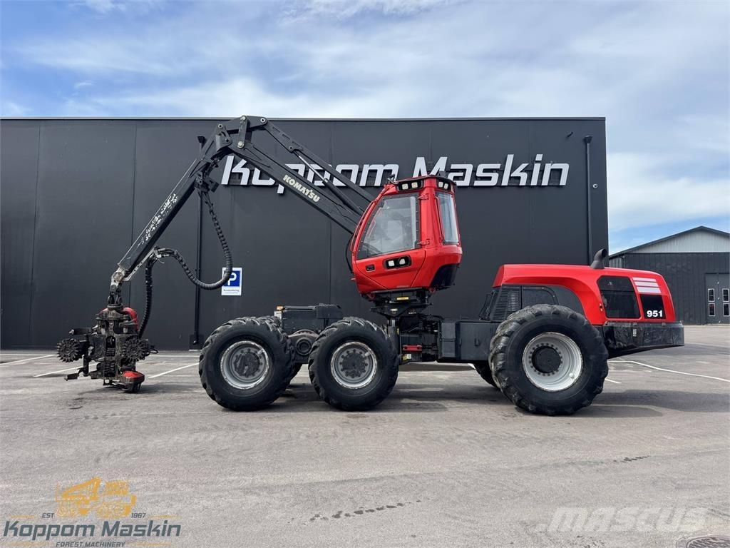 Komatsu 951 Harvesterid