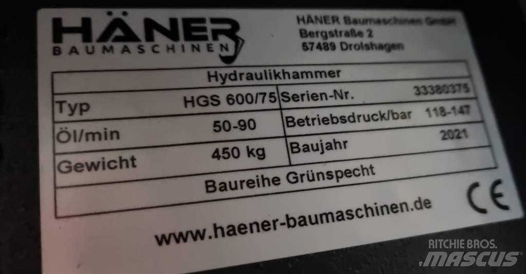 Häner HGS 600/75 Hüdrohaamrid
