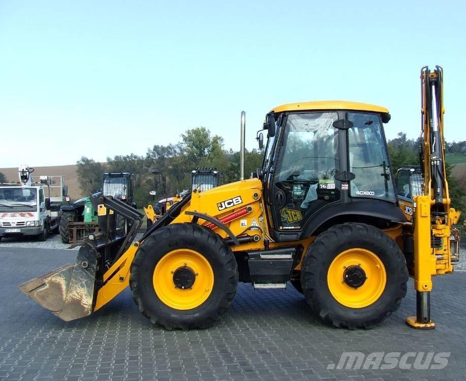 JCB 4CX Ekskavaatorlaadurid