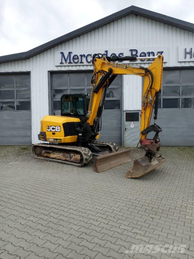 JCB 86 C-1 Väikeekskavaatorid 7t-12t