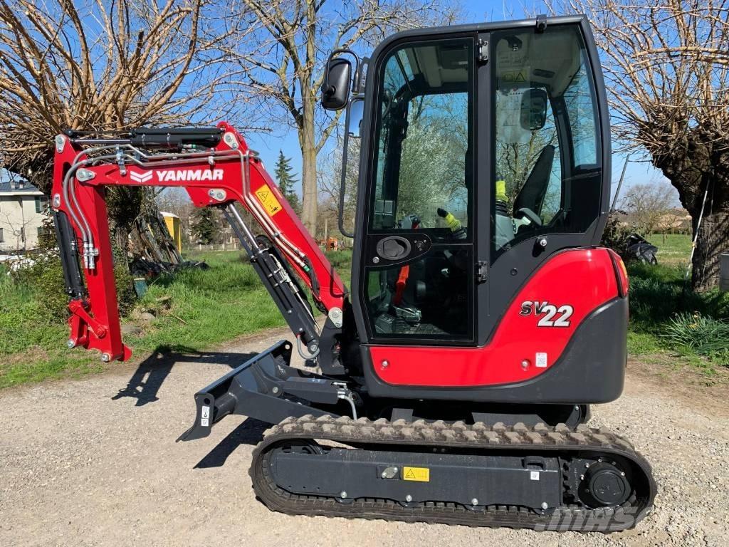 Yanmar SV 22 Miniekskavaatorid < 7 t