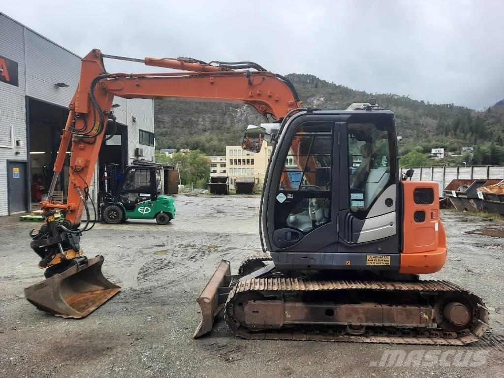 Hitachi ZX 85 US-5 Väikeekskavaatorid 7t-12t