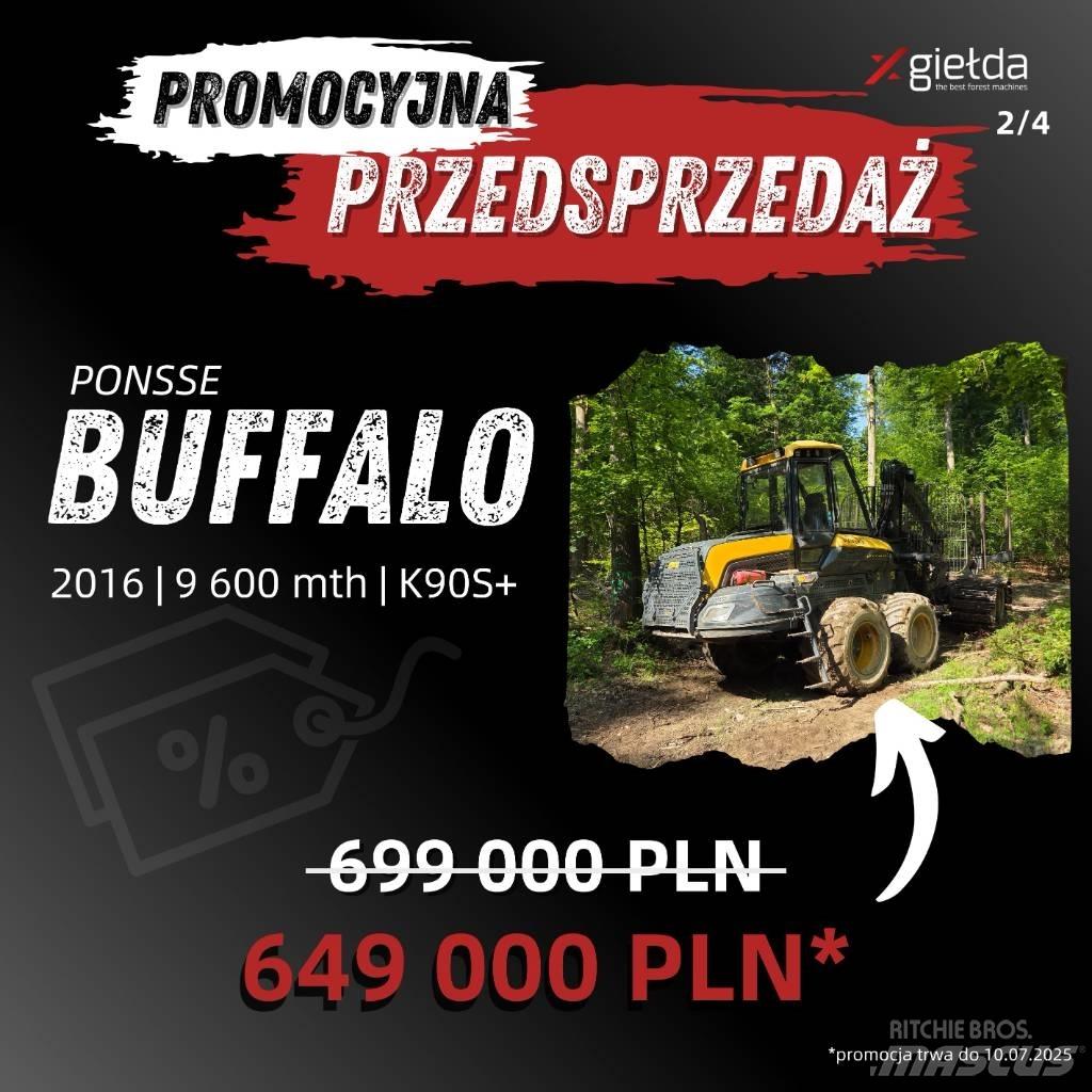 Ponsse Buffalo Forwarderid
