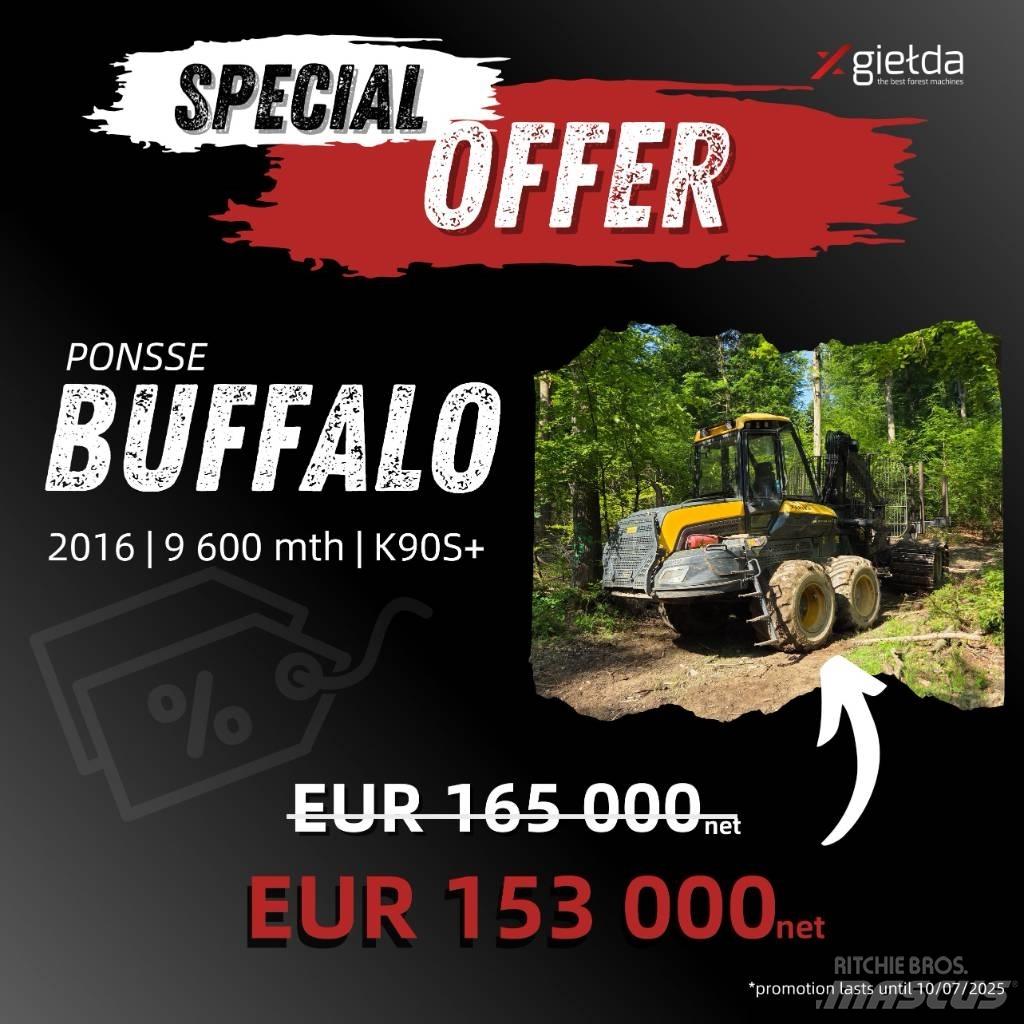 Ponsse Buffalo Forwarderid