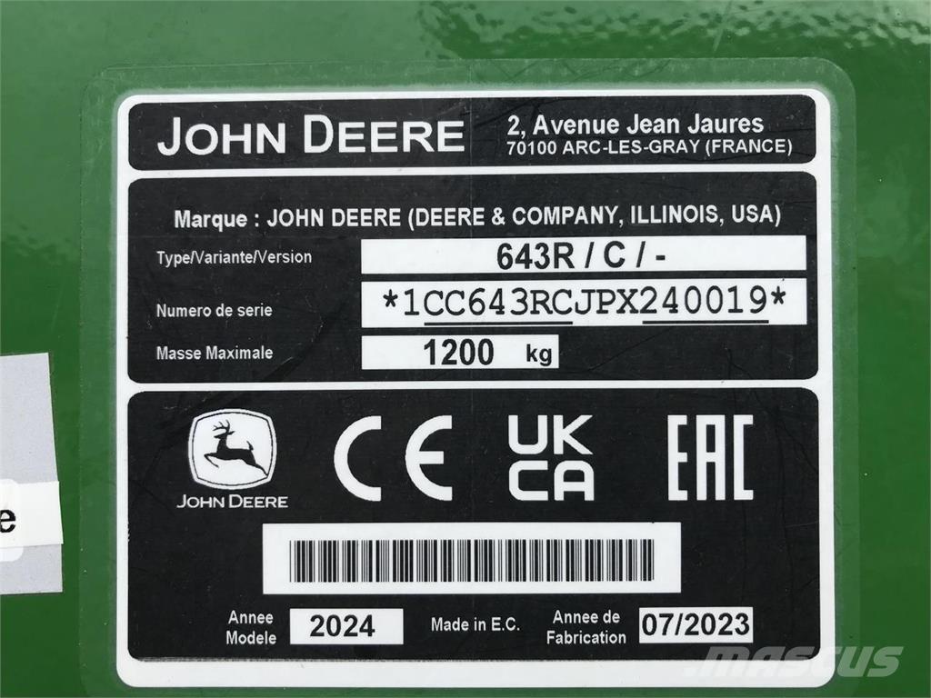 John Deere 6R 110 Traktorid