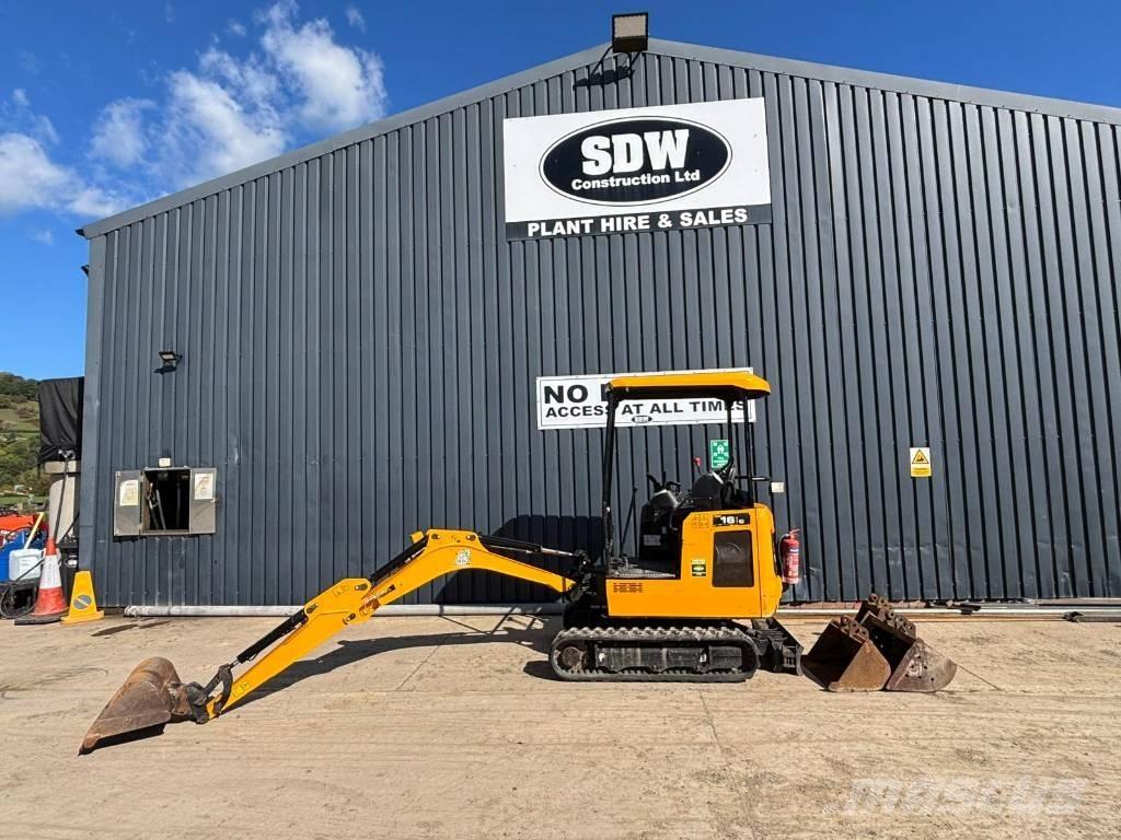 JCB 16 C Miniekskavaatorid < 7 t