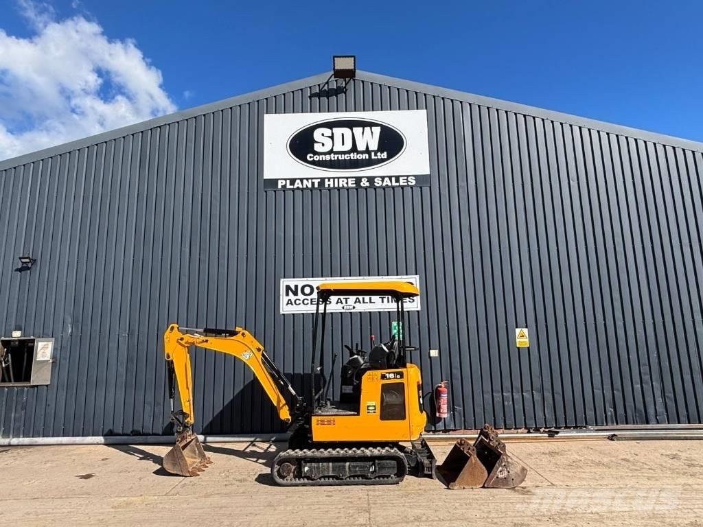 JCB 16 C Miniekskavaatorid < 7 t