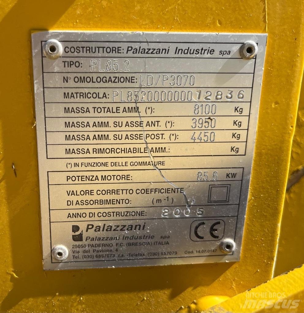 Palazzani PL 85.2 Väikelaadurid