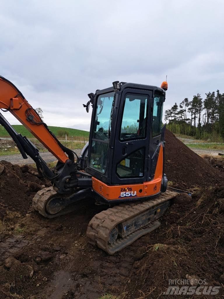 Hitachi ZX55US-6 CLR Miniekskavaatorid < 7 t