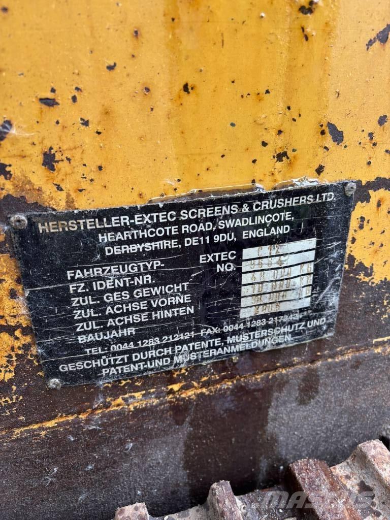 Extec c12 Iseliikuvad purustid