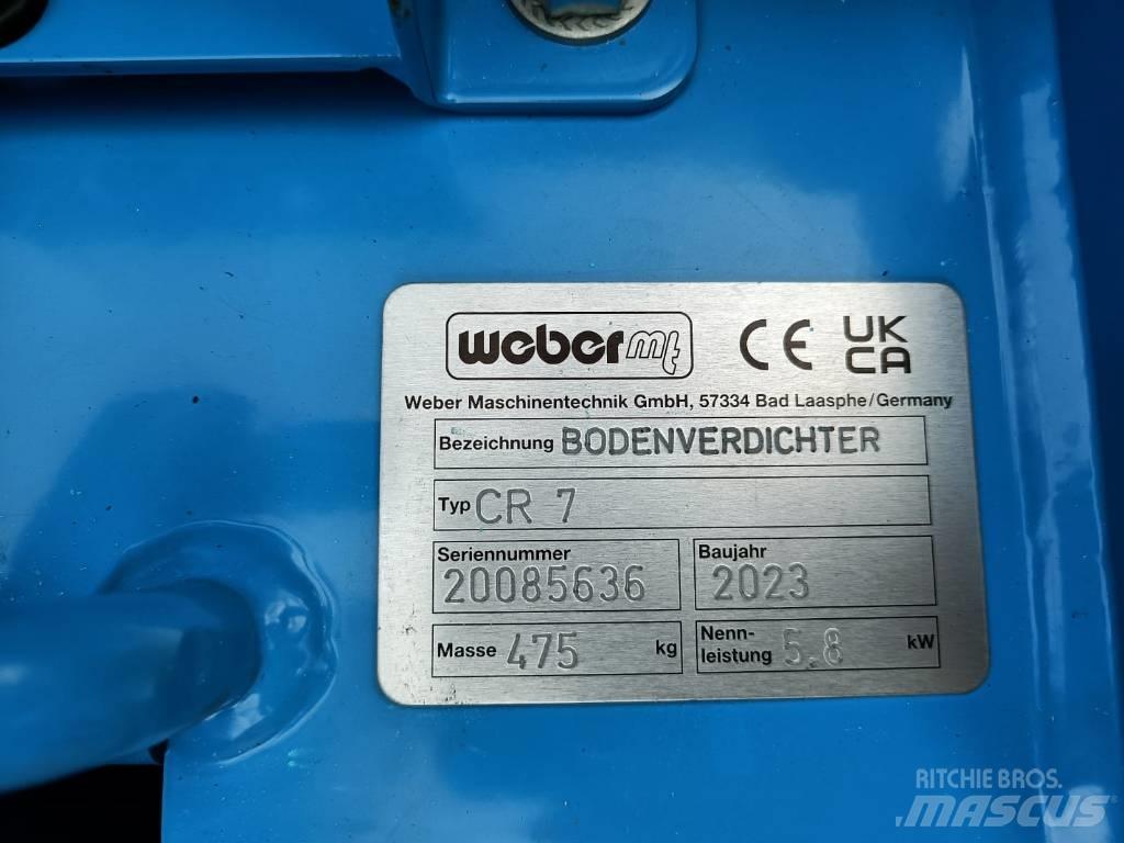 Weber CR7 Hatz Vibroplaadid