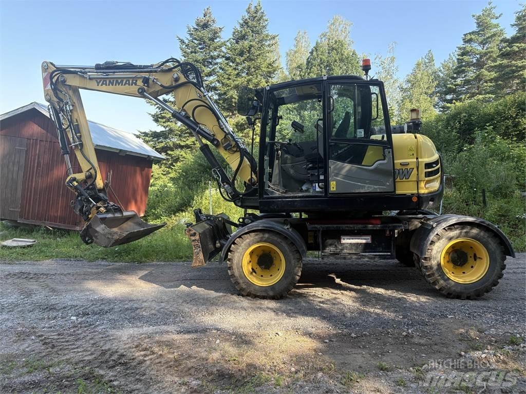 Yanmar B110W Ratasekskavaatorid