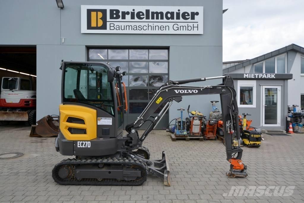 Volvo EC 27 D Miniekskavaatorid < 7 t