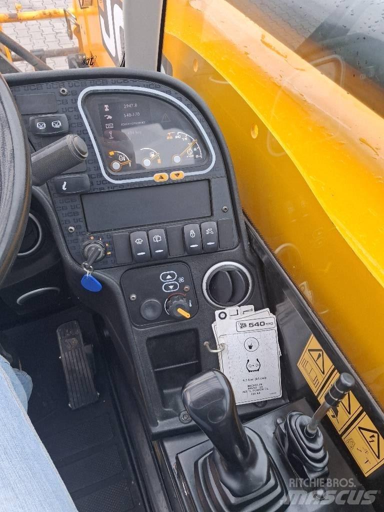 JCB 540-170 Teleskooplaadurid
