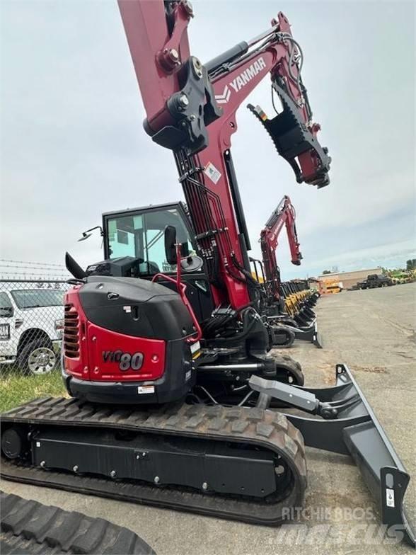 Yanmar VIO80-1A Roomikekskavaatorid