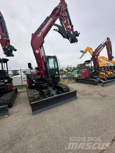 Yanmar VIO80-1A Roomikekskavaatorid