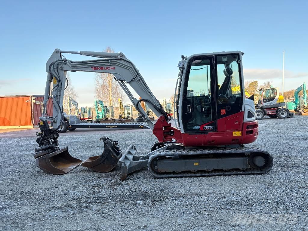 Takeuchi TB260 Miniekskavaatorid < 7 t