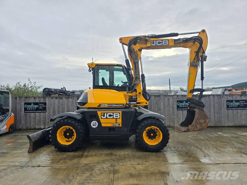 JCB Hydradig HD110 W Ratasekskavaatorid