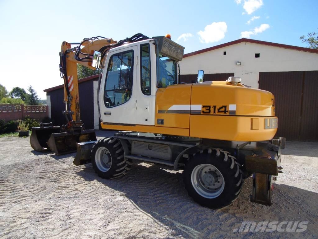 Liebherr A314 Ratasekskavaatorid