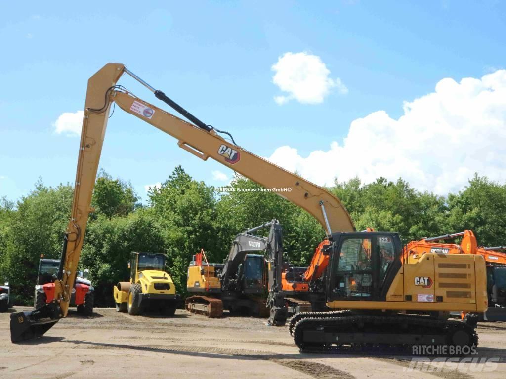 CAT 323 LR Pika noolega ekskavaatorid