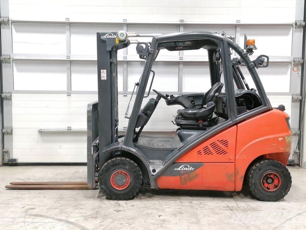 Linde H25T-01 Gaasitõstukid