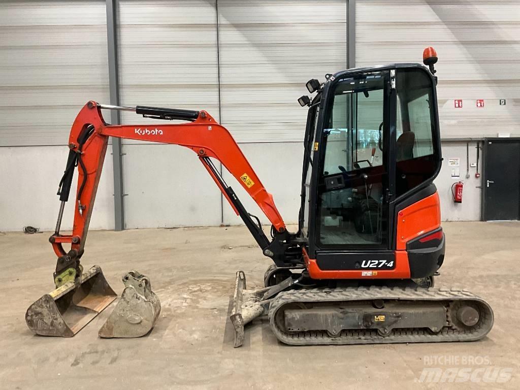 Kubota U 27-4 Miniekskavaatorid < 7 t
