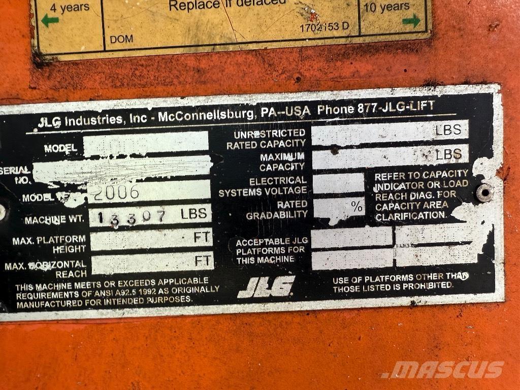 JLG 400 S Teleskoop poomtõstukid