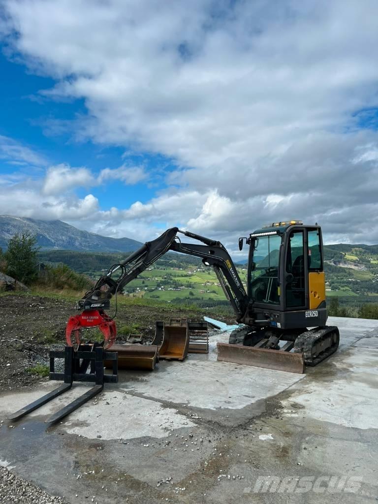 Volvo ECR25D Miniekskavaatorid < 7 t