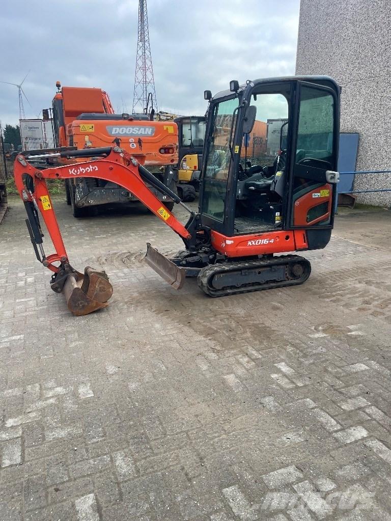 Kubota KX 016-4 Miniekskavaatorid < 7 t