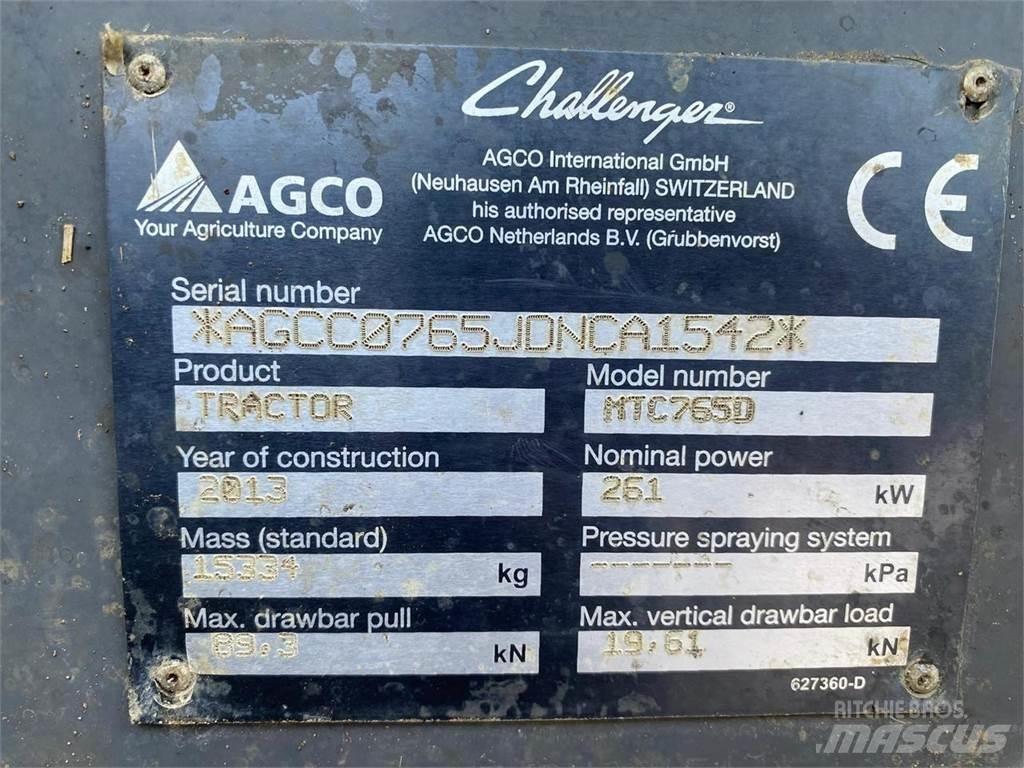 Challenger MT 765D Traktorid