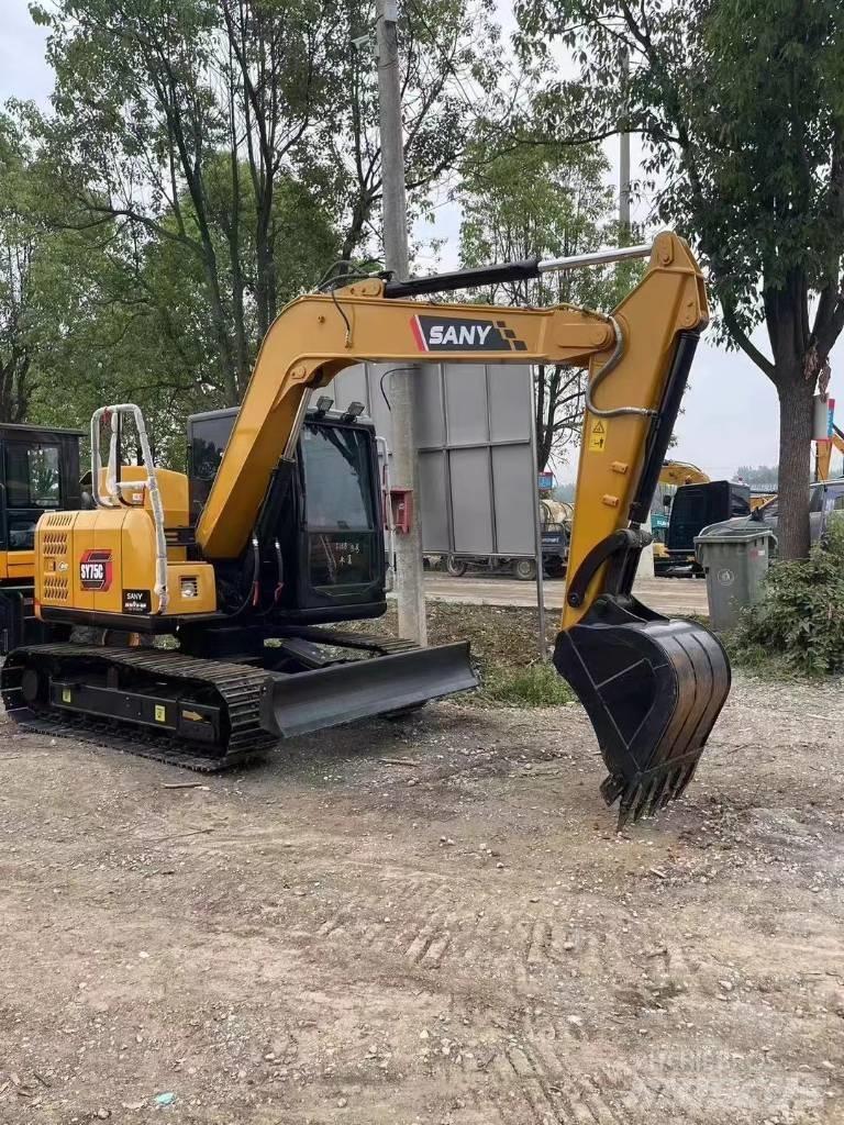 Sany SY75C Väikeekskavaatorid 7t-12t